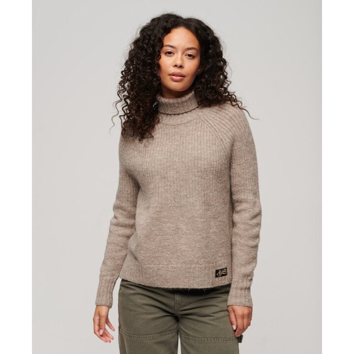 Essential Rib Knit Jumper Wms afbeelding