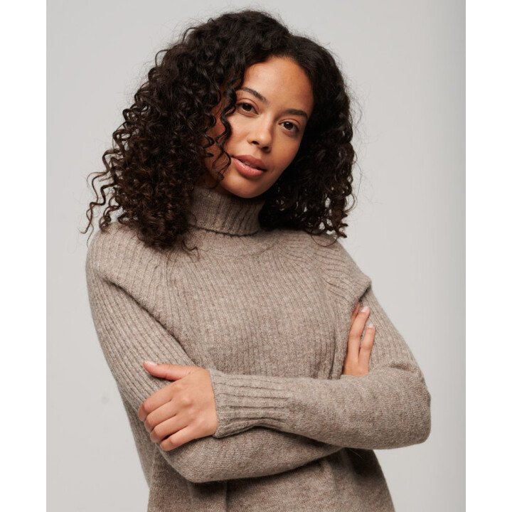 Essential Rib Knit Jumper Wms afbeelding