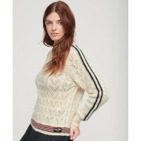 Pointelle Knit Jumper Wms afbeelding