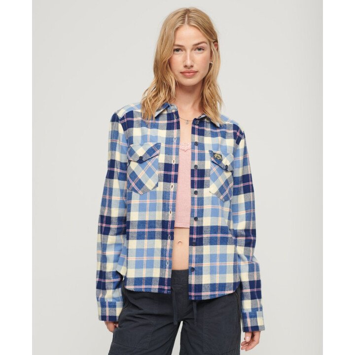 Lumberjack Check Flannel Shirt W afbeelding