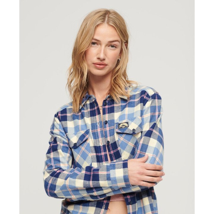 Lumberjack Check Flannel Shirt W afbeelding