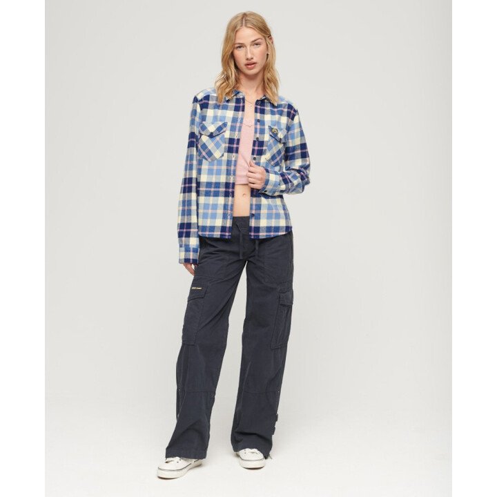 Lumberjack Check Flannel Shirt W afbeelding