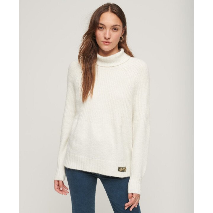 Essential Rib Knit Jumper Wms afbeelding