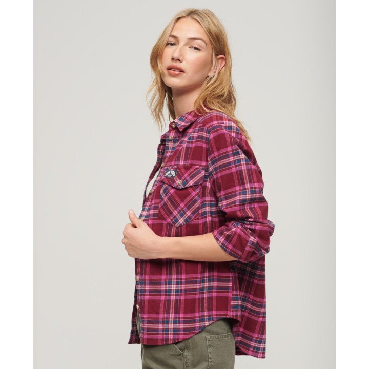 Lumberjack Check Flannel Shirt W afbeelding