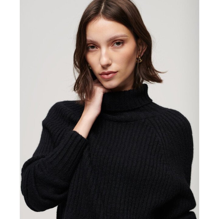 Essential Rib Knit Jumper Wms afbeelding