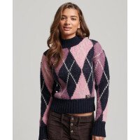 Boxy Pattern Knit Wms afbeelding