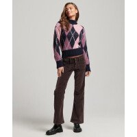 Boxy Pattern Knit Wms afbeelding