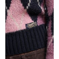 Boxy Pattern Knit Wms afbeelding