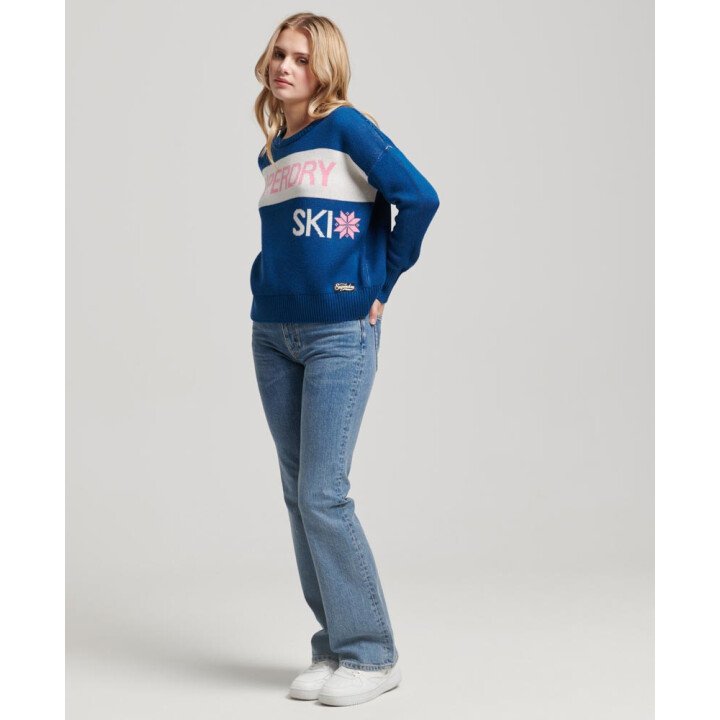 Retro Ski Knit Jumper Wms afbeelding