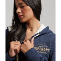 Luxe Metallic Logo Ziphood W afbeelding