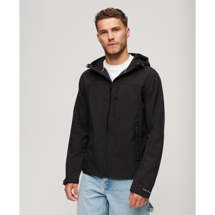Hooded Softshell Jacket Men afbeelding