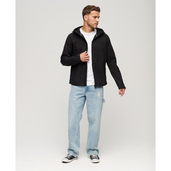 Hooded Softshell Jacket Men afbeelding