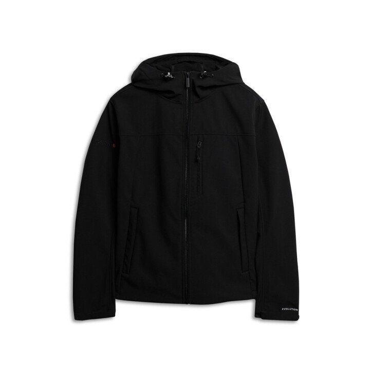 Hooded Softshell Jacket Men afbeelding