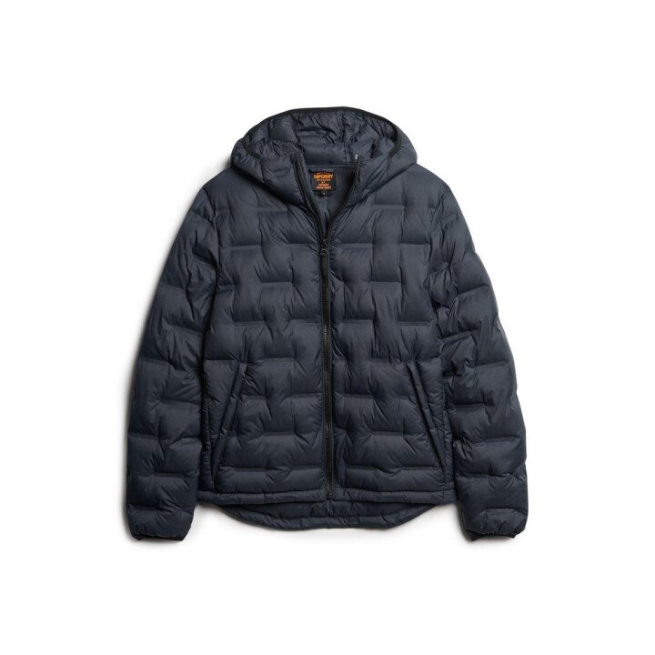 Short Quilted Puffer Coat Men afbeelding