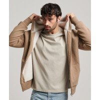 Essential Borg Lined Zip Hood Men afbeelding