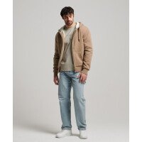 Essential Borg Lined Zip Hood Men afbeelding