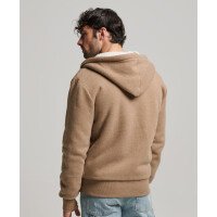 Essential Borg Lined Zip Hood Men afbeelding
