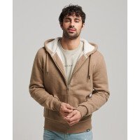 Essential Borg Lined Zip Hood Men afbeelding