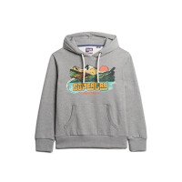 Travel Postcard Graphic Hoodie M afbeelding