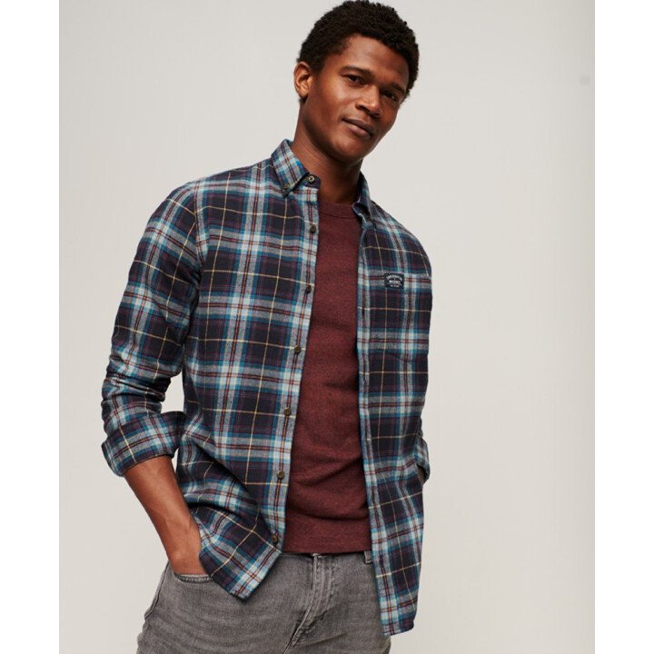 L/S Cotton Lumberjack Shirt Men afbeelding