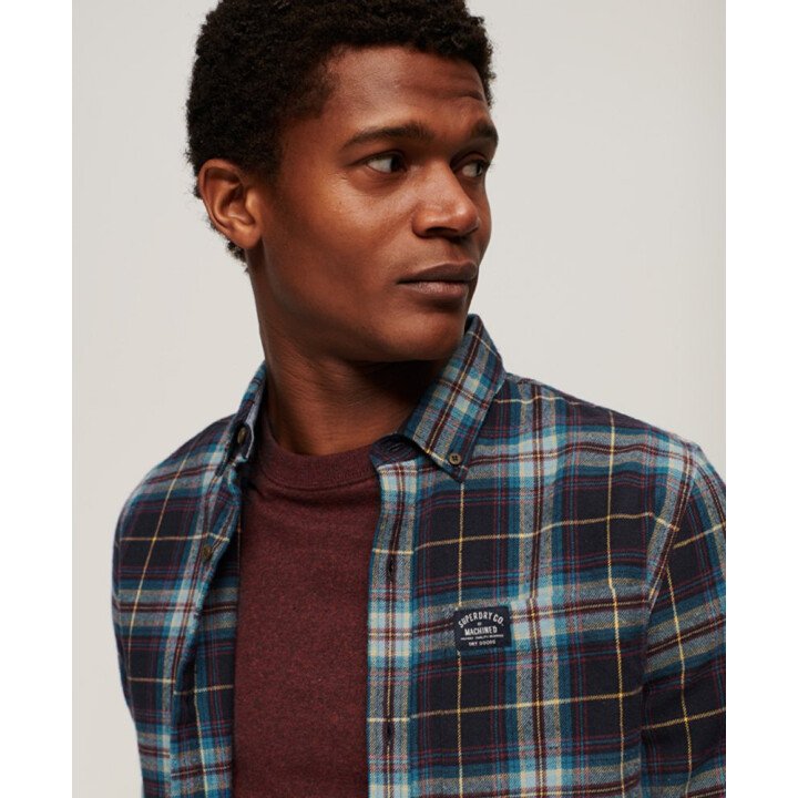 L/S Cotton Lumberjack Shirt Men afbeelding