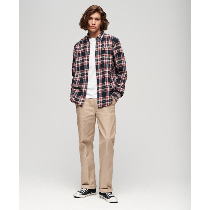 L/S Cotton Lumberjack Shirt Men afbeelding