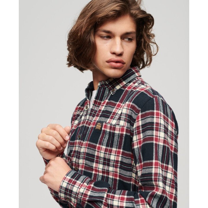 L/S Cotton Lumberjack Shirt Men afbeelding