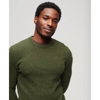 Textured Crew Knit Jumper Men afbeelding