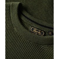 Textured Crew Knit Jumper Men afbeelding