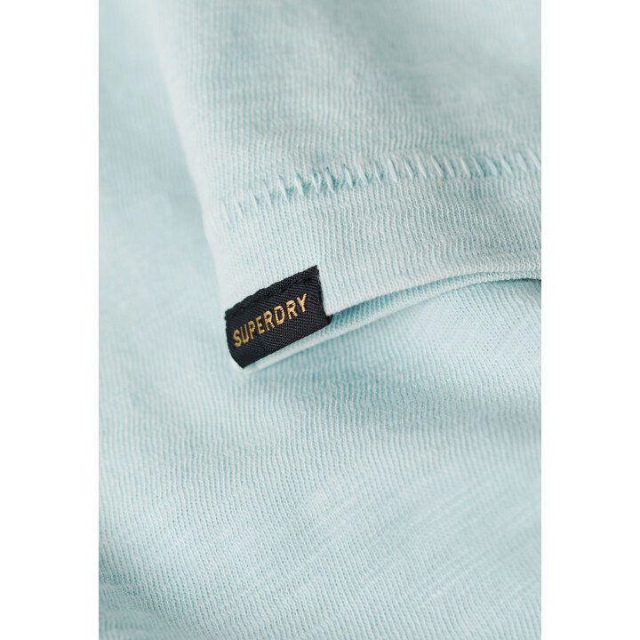 V Neck Slub SS T-Shirt Men afbeelding