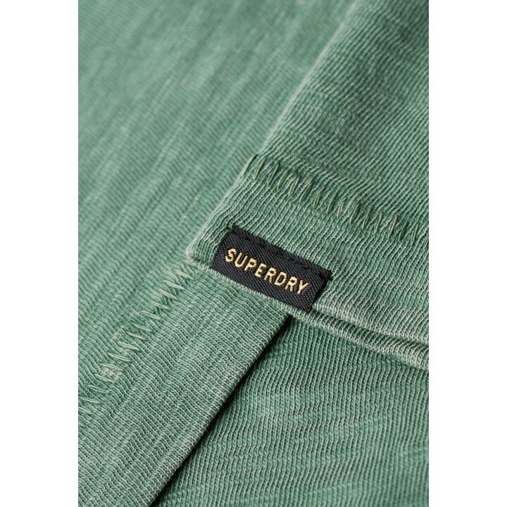 V Neck Slub SS T-Shirt Men afbeelding