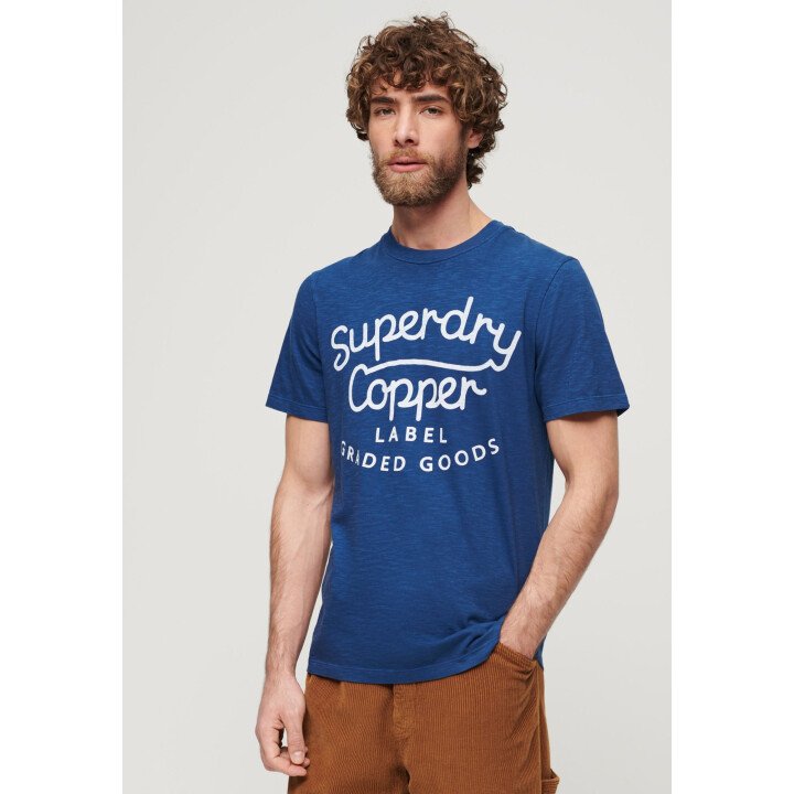 Copper Label Script Tee Men afbeelding