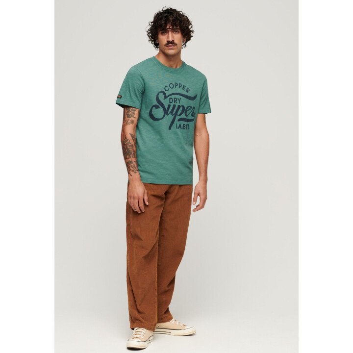 Copper Label Script Tee Men afbeelding