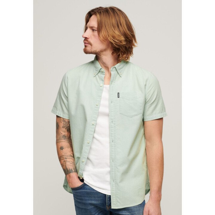 Vintage Oxford S/S Shirt Men afbeelding