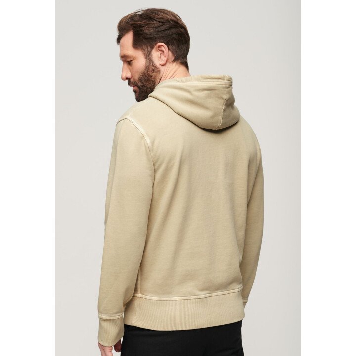 Contrast Stitch Relaxed Hoodie afbeelding