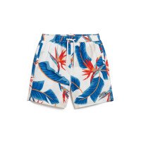 Hawaiian Print 17" Swim Short afbeelding