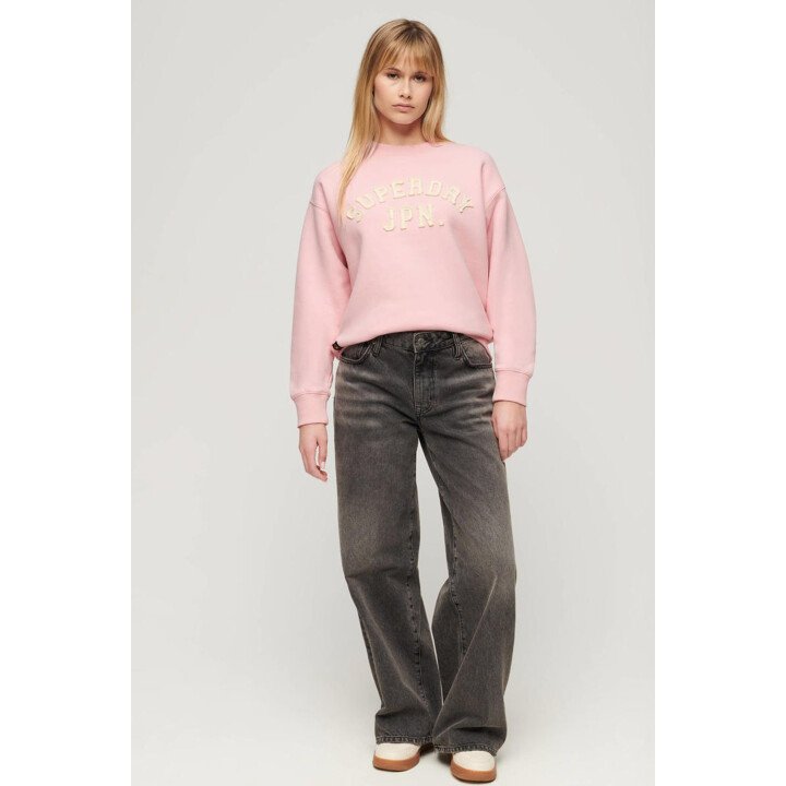Applique Athletic Loose Sweat afbeelding