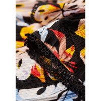 Short Sleeve Beach Playsuit afbeelding