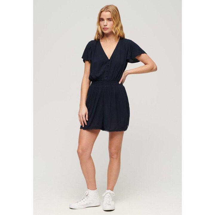 Short Sleeve Beach Playsuit afbeelding