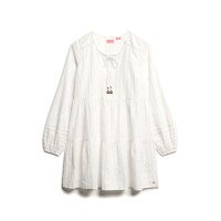 Ibiza LS Tiered Lurex Mini Dress afbeelding
