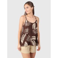Tanya-Palm Women Top afbeelding