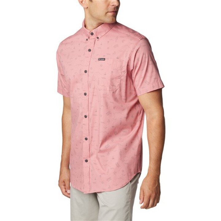Rapid Rivers Printed S/S Shirt M afbeelding