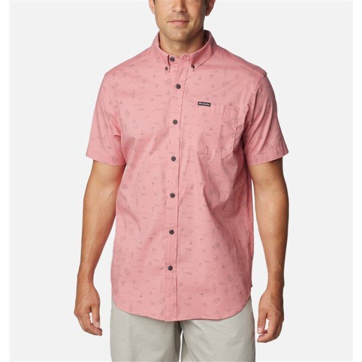 Rapid Rivers Printed S/S Shirt M afbeelding