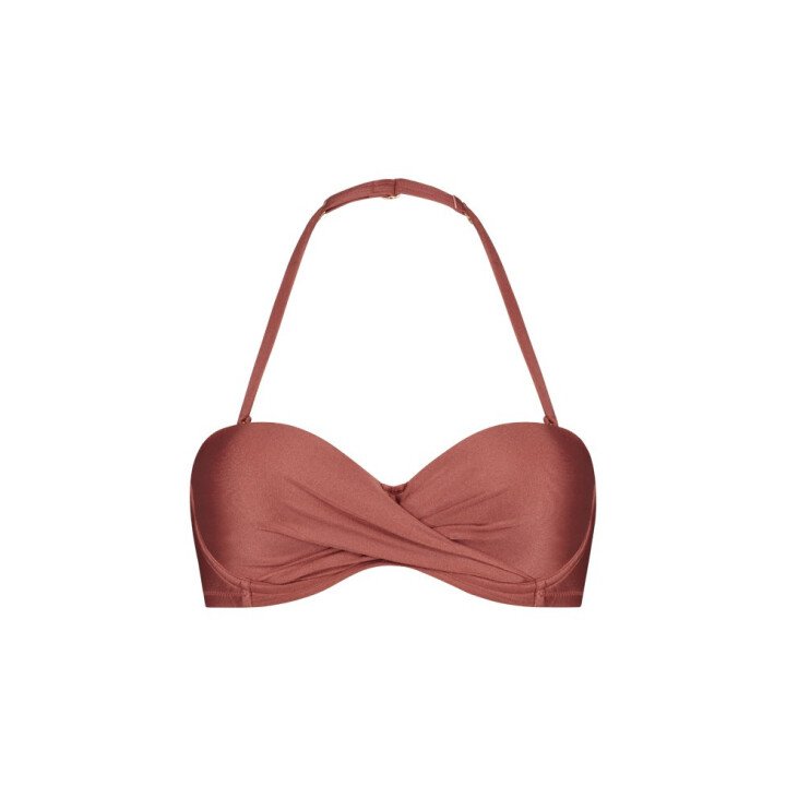 Chocolate Shine Multiway Bikinitop afbeelding