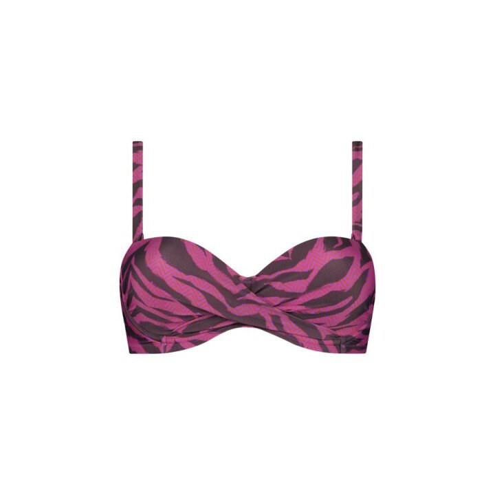 Zigzag Zebra Multiway Bikinitop afbeelding