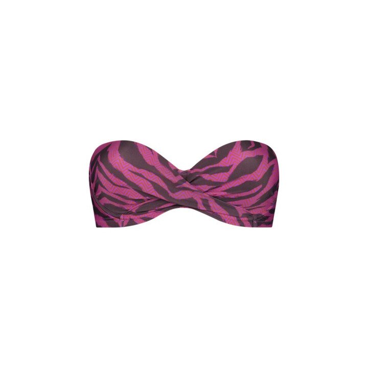 Zigzag Zebra Multiway Bikinitop afbeelding
