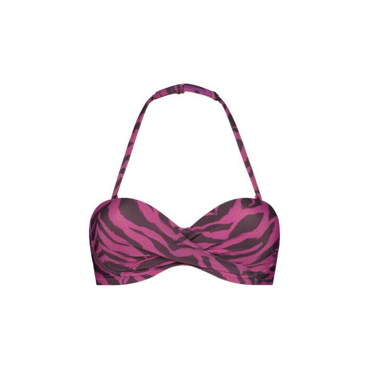 Zigzag Zebra Multiway Bikinitop afbeelding