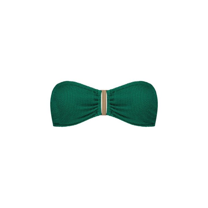 Fresh Green Bandeau Bikinitop afbeelding