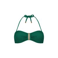 Fresh Green Bandeau Bikinitop afbeelding