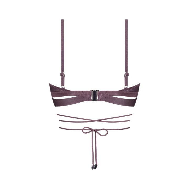 Plum Twist Bikinitop afbeelding